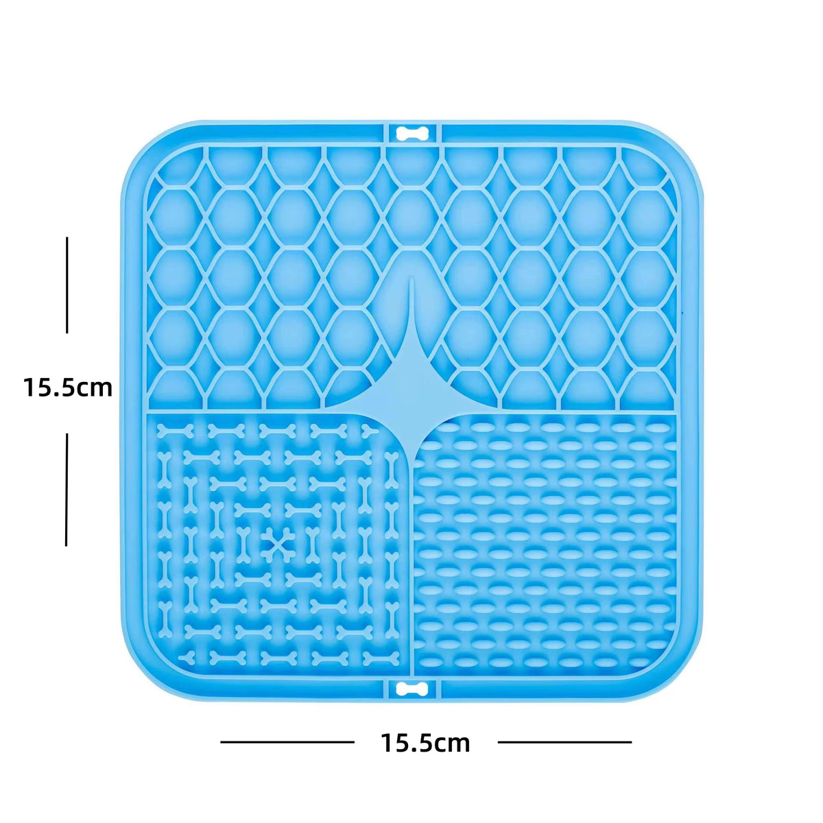 Dog Lick Mat Silicone Slow Feeder Mat with Suction Cups for Bathing Grooming Distraction Anxiety Relief Pet Feeding Supplies