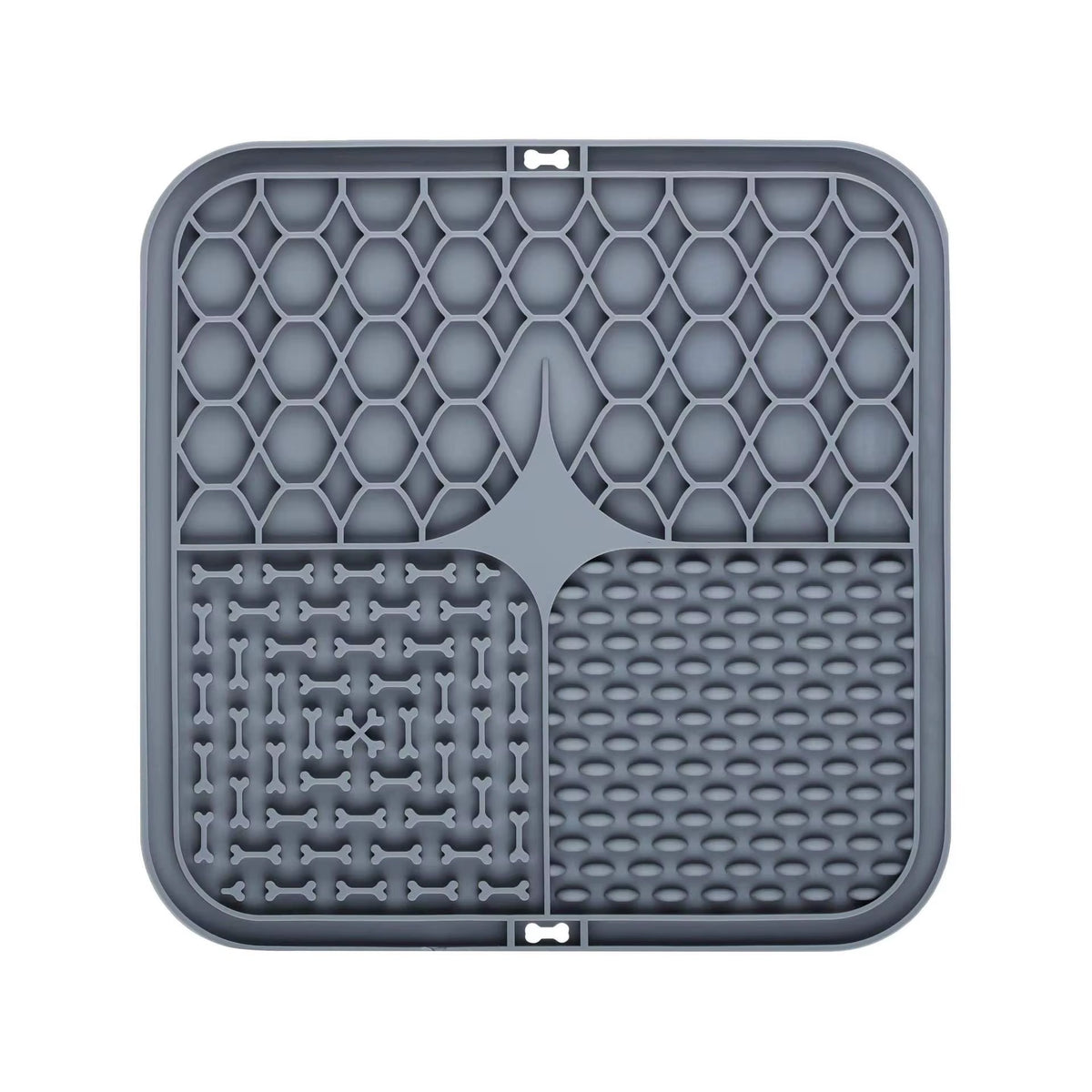 Dog Lick Mat Silicone Slow Feeder Mat with Suction Cups for Bathing Grooming Distraction Anxiety Relief Pet Feeding Supplies