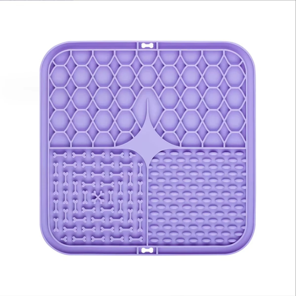 Dog Lick Mat Silicone Slow Feeder Mat with Suction Cups for Bathing Grooming Distraction Anxiety Relief Pet Feeding Supplies