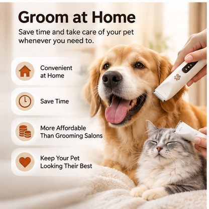 Pawlish 4-in-1 Pet Grooming Kit