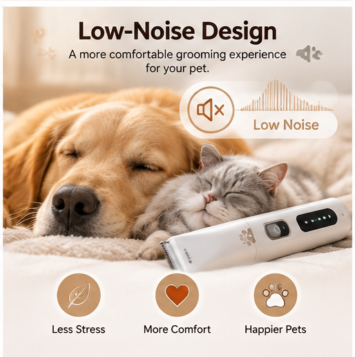 Pawlish 4-in-1 Pet Grooming Kit